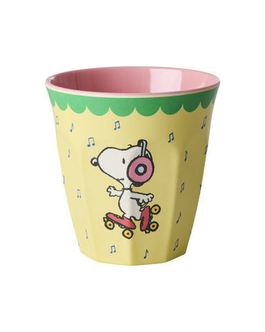 Rice Snoopy Print Melamine Medium Cup 250ml
