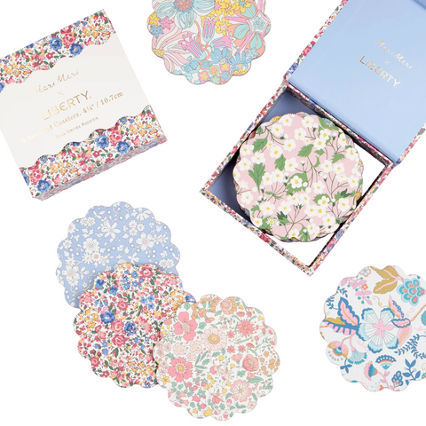 Meri Meri x Liberty Mixed Set Coasters