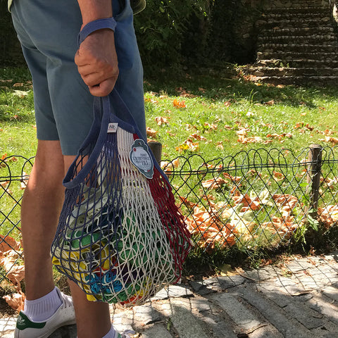 Filt 220 Net Long Handle Large Shopper Tote Bag