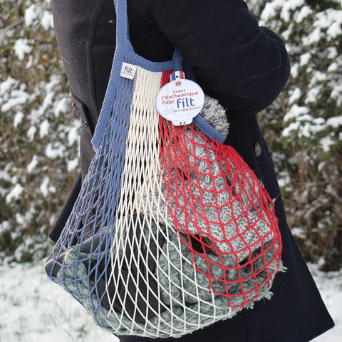 Filt 220 Net Long Handle Large Shopper Tote Bag