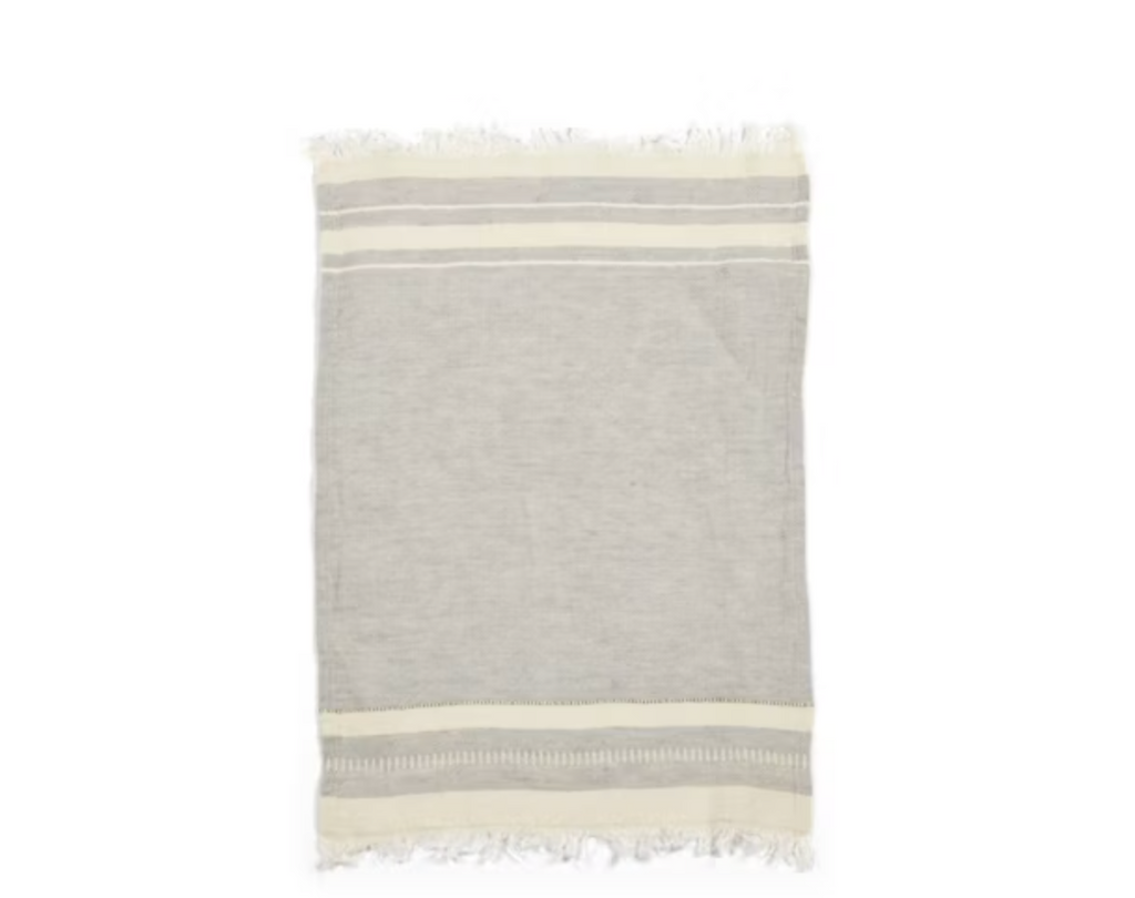 Libeco The Belgian Small Fouta Towel 35x50 Made In Belgium