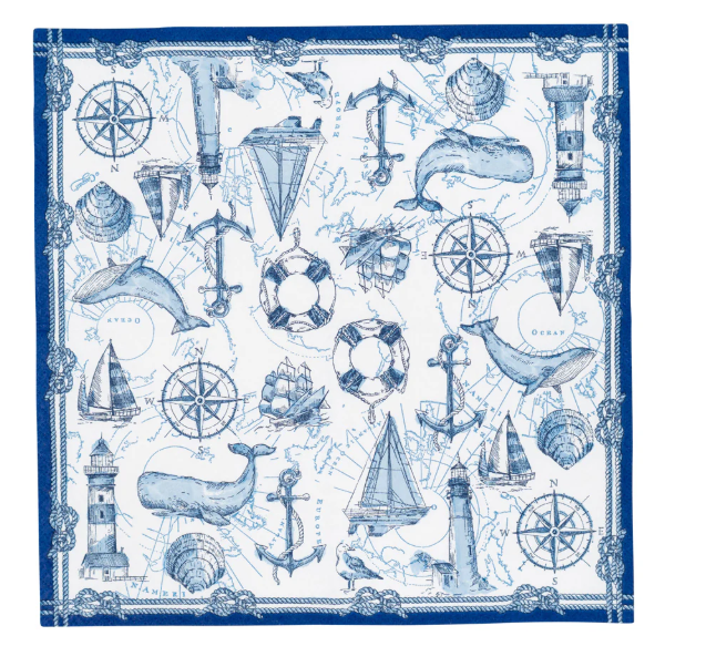 Caspari To The Lighthouse Napkins