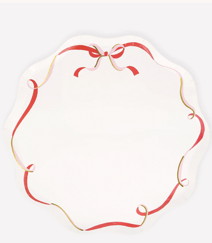 Meri Meri Ribbon Bow Side Plates
