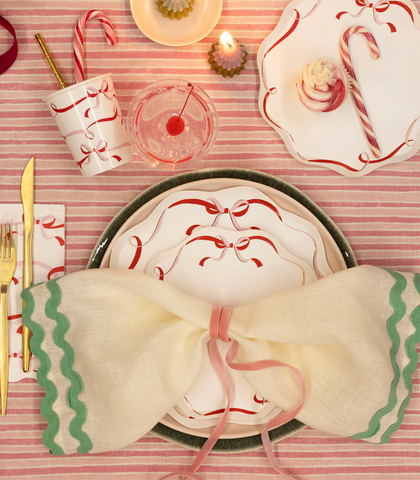 Meri Meri Ribbon Bow Side Plates