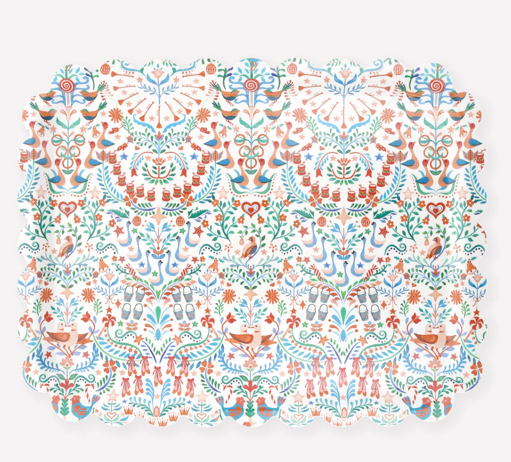 Meri Meri x Liberty 12 Days of Christmas Tray