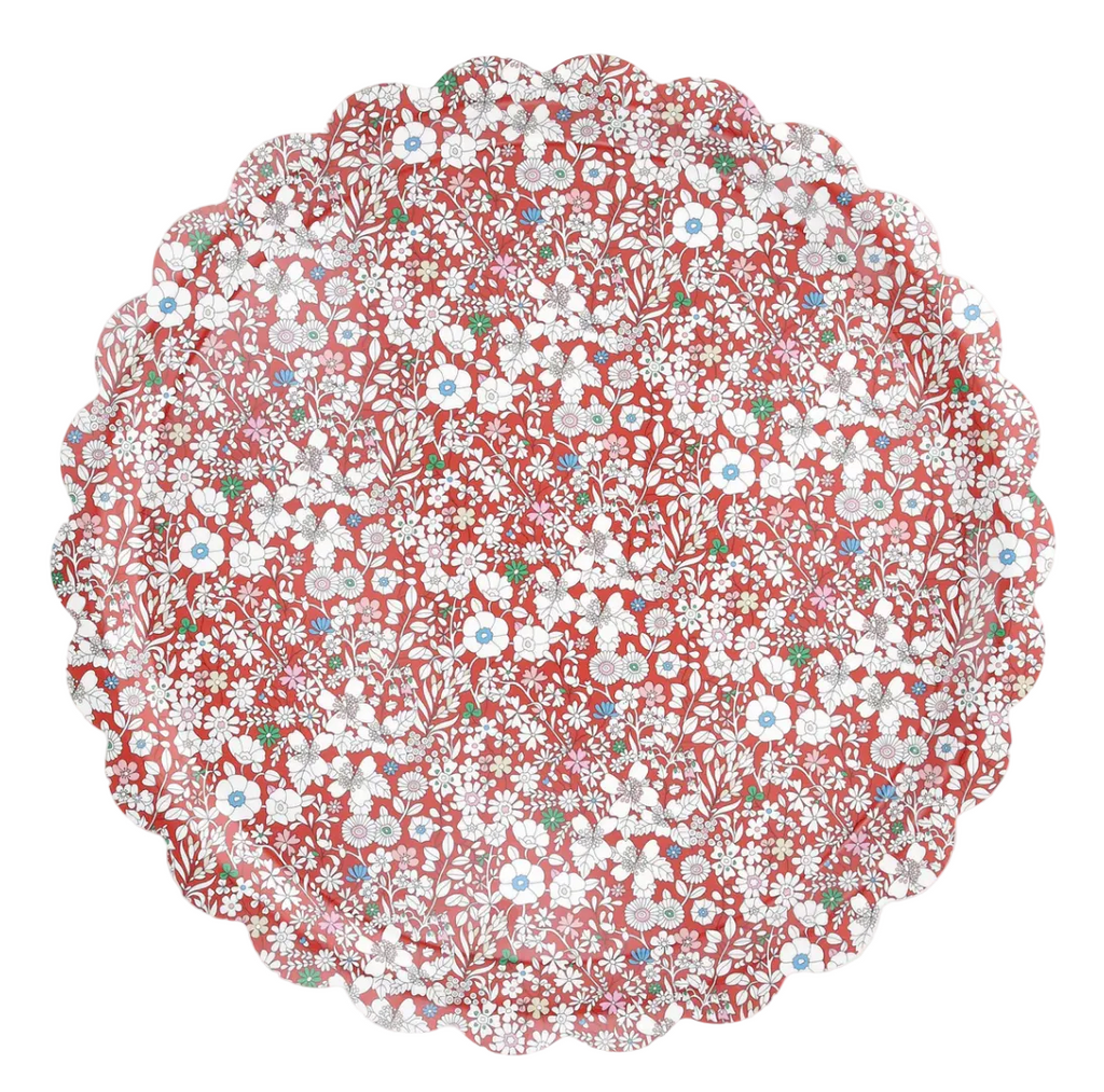 Meri Meri x Liberty Red June's Meadow Tray
