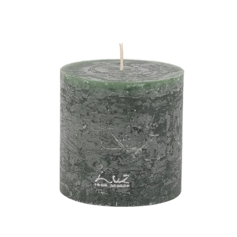 Rasteli Luz Your Senses Rustic Cilinder Candle - Taxus