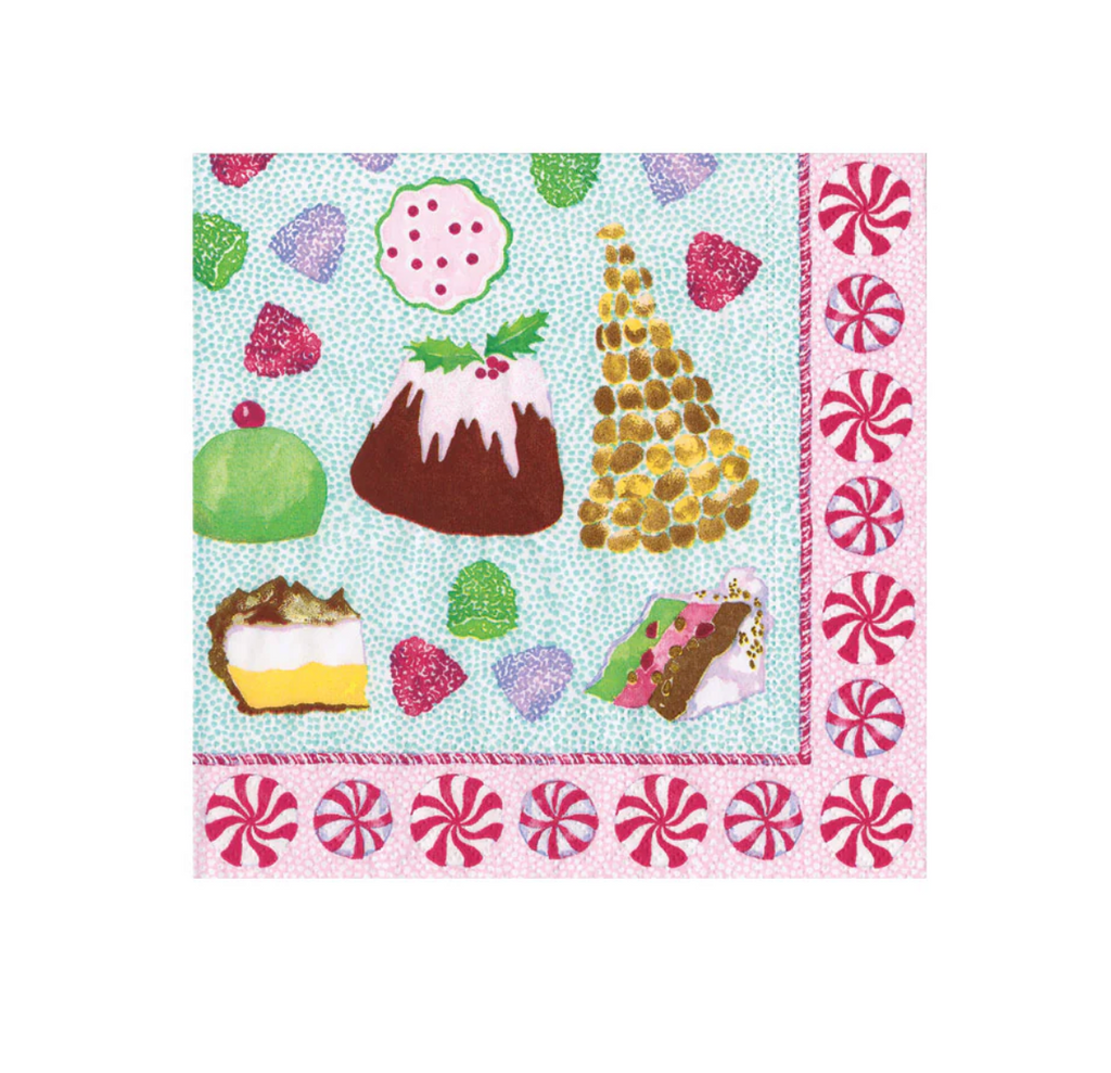 Caspari Sweets Cocktail Napkins