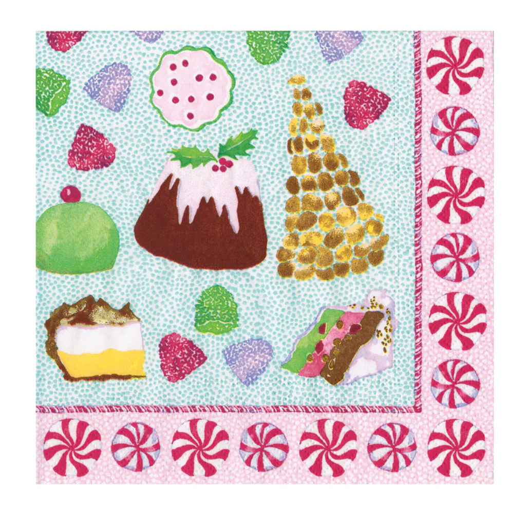 Caspari Sweets Luncheon Napkins