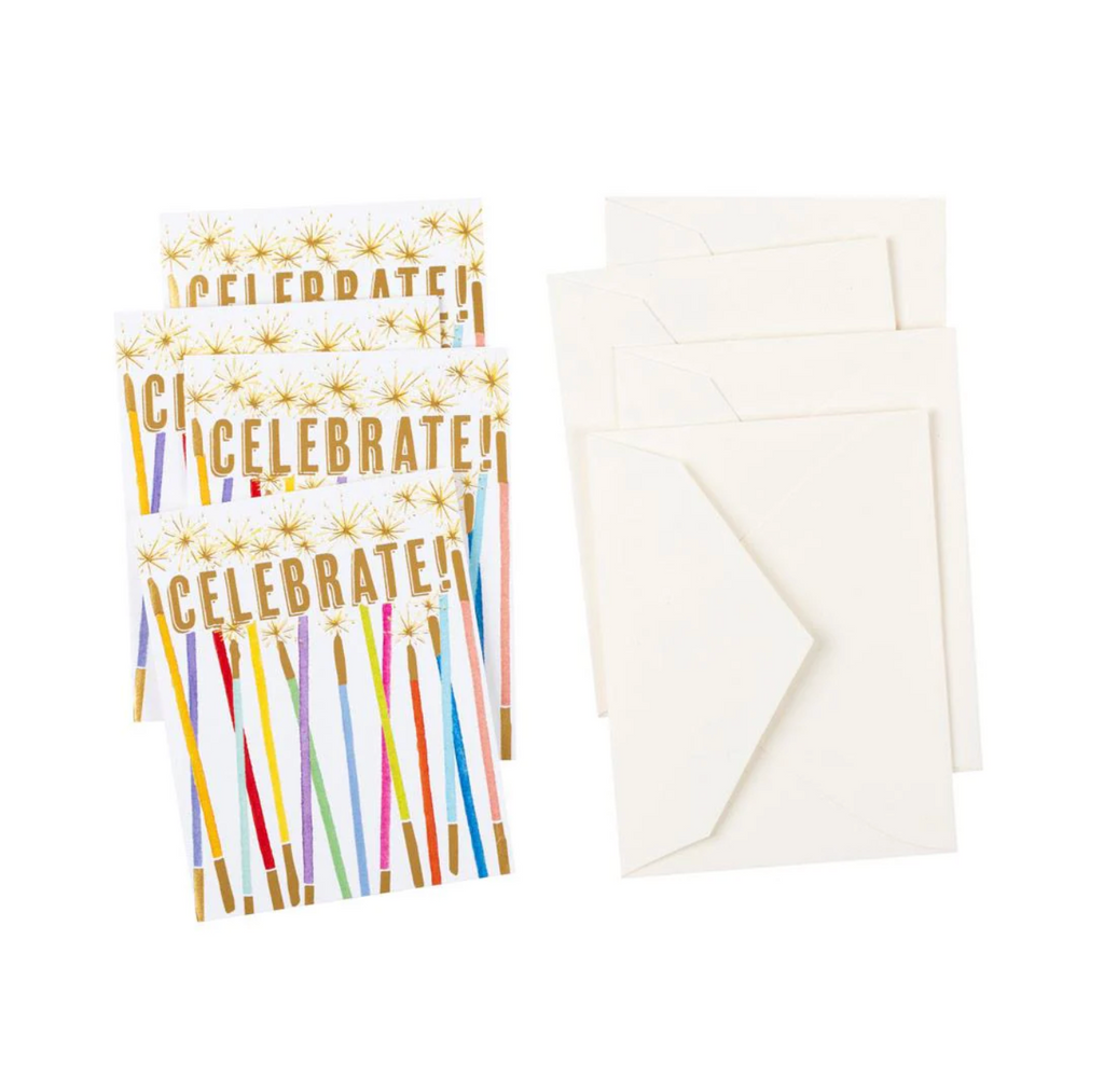 Caspari Party Candles Foil Enclosures
