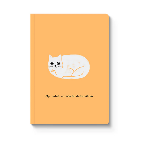 World Domination A5 Paperback Notebook