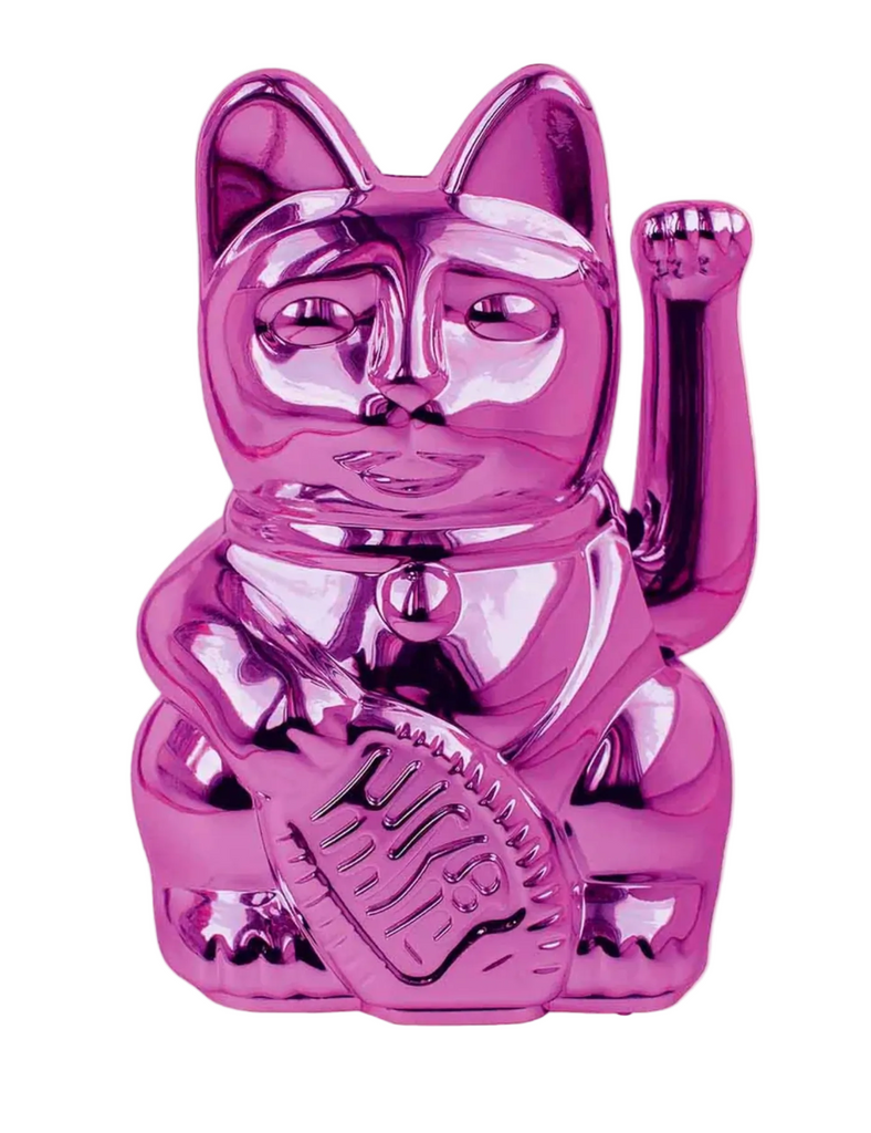 Donkey Medium Lucky Cat Shiny Pink Sorya