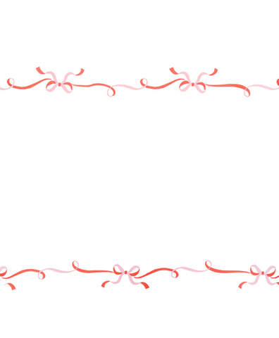 Meri Meri Ribbon Bow Table Runner
