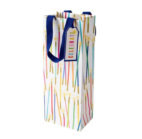 Caspari Party Candles Gift Bag