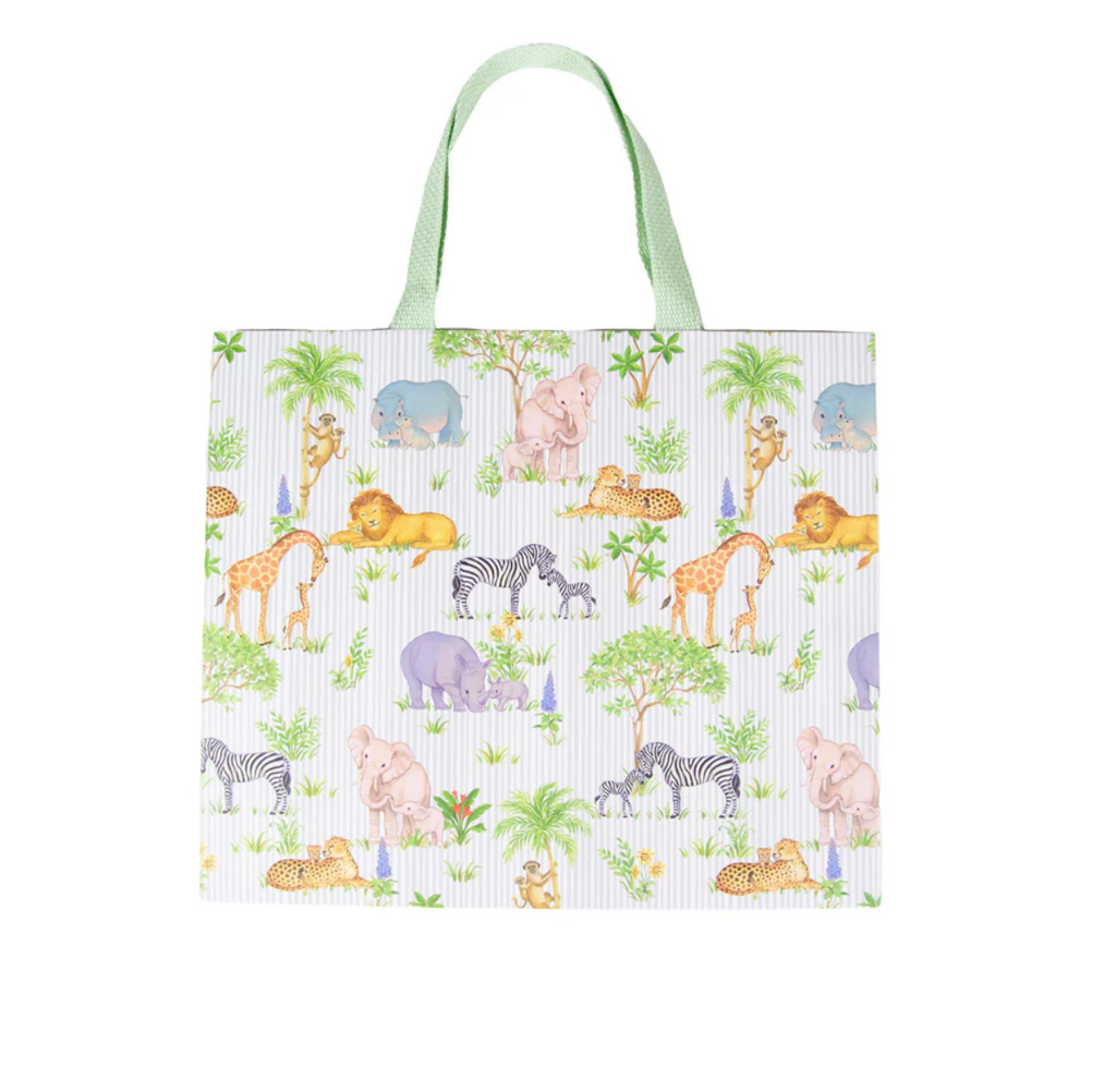 Caspari Safari Baby Gift Bag