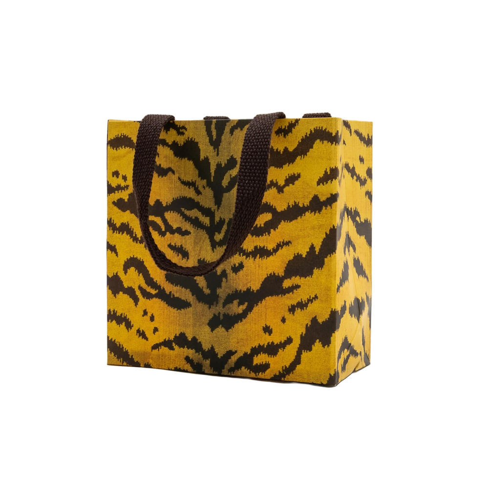 Caspari Tigre Golden Gift Bag