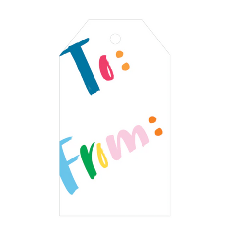 Caspari Hanging Gift Tag