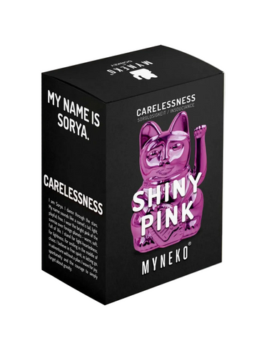 Donkey Medium Lucky Cat Shiny Pink Sorya