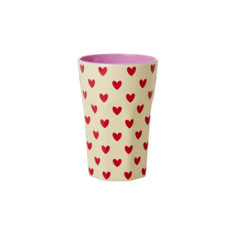 Rice Darling Hearts Melamine Cup