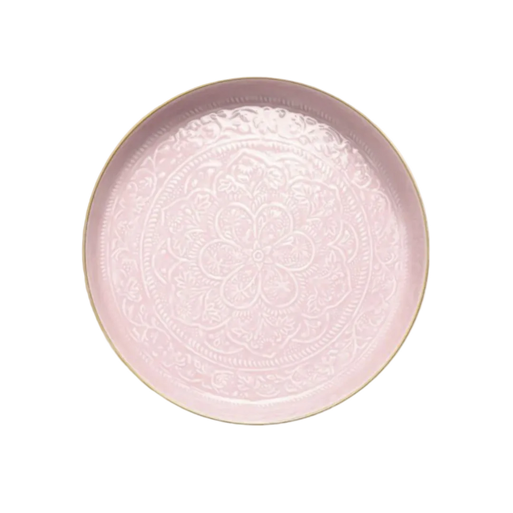 Bazardeluxe Berbere Light Pink Tray 18cm