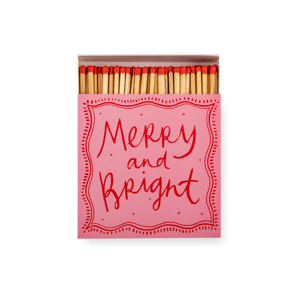 Archivist Square Matchbox - Merry and Bright
