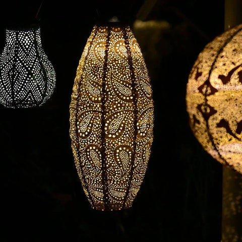 Lumiz Long Oval Solar LED Lantern