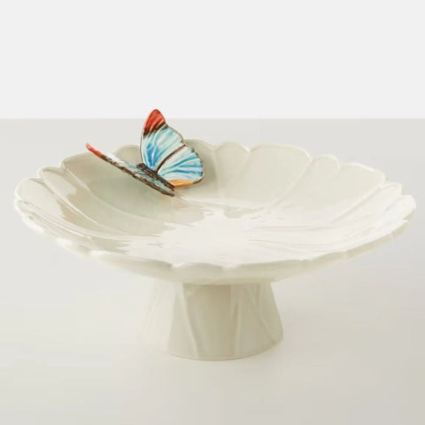 Bordallo Pinheiro Cloudy Butterflies Cake Stand 39cm