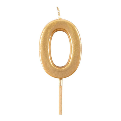 Caspari Number Birthday Candle