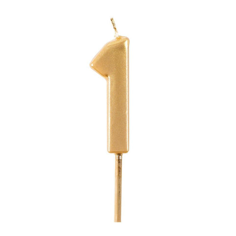 Caspari Number Birthday Candle