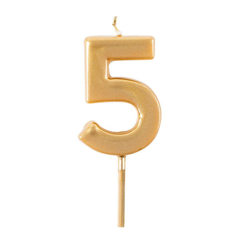 Caspari Number Birthday Candle