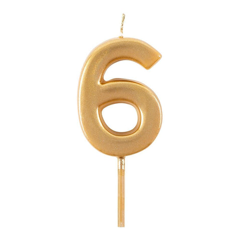 Caspari Number Birthday Candle