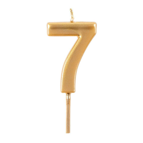 Caspari Number Birthday Candle