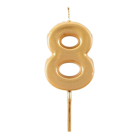 Caspari Number Birthday Candle