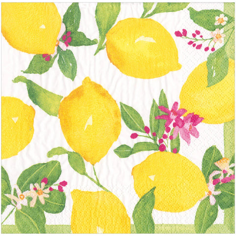 Caspari Limoncello Paper Napkins