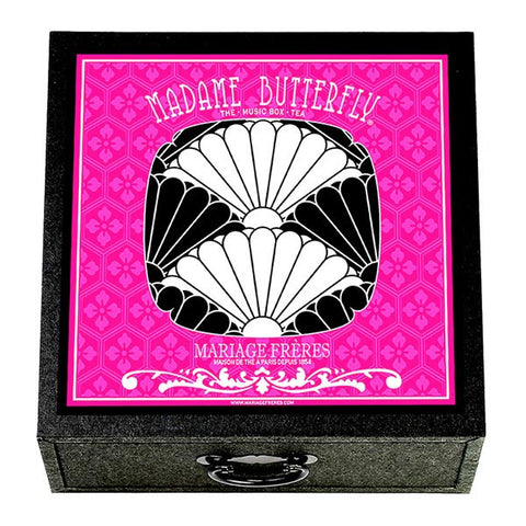 Mariage Frères Madame Butterfly Tea Music Box Set