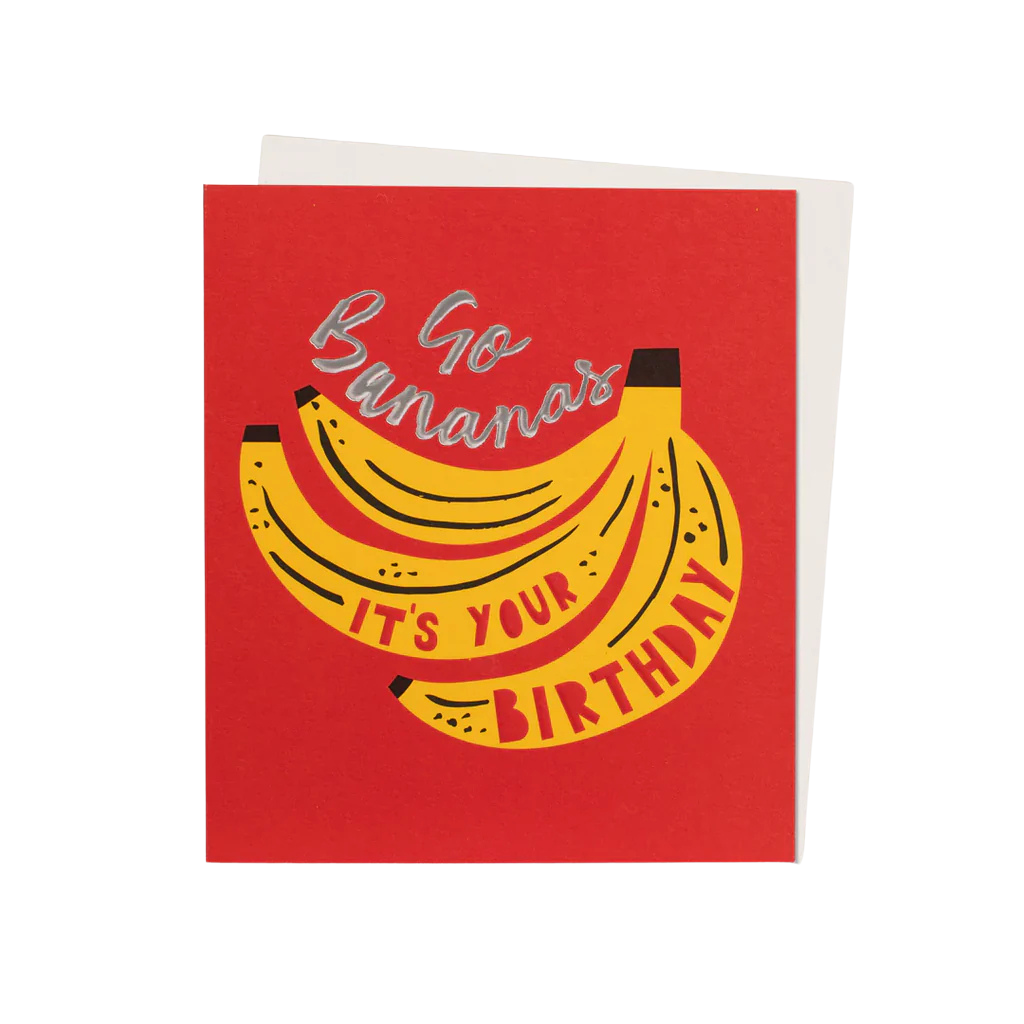 Mish Mash Go Bananas Greeting Card