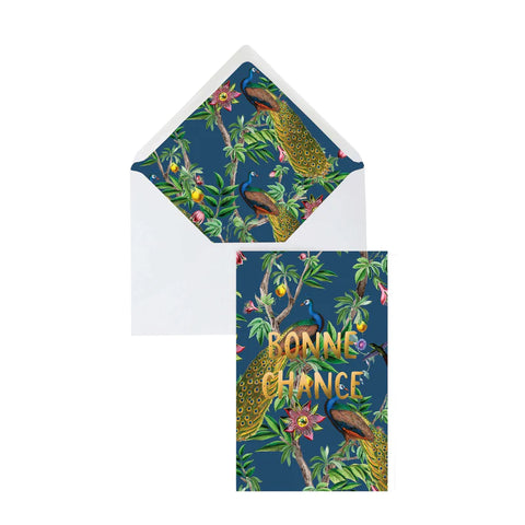 Greeting Card Bonne Chance