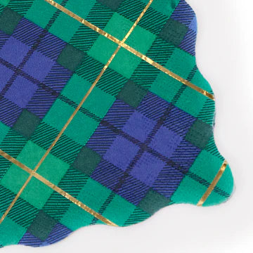 Meri Meri Plaid Mix Small Napkins (x 16)