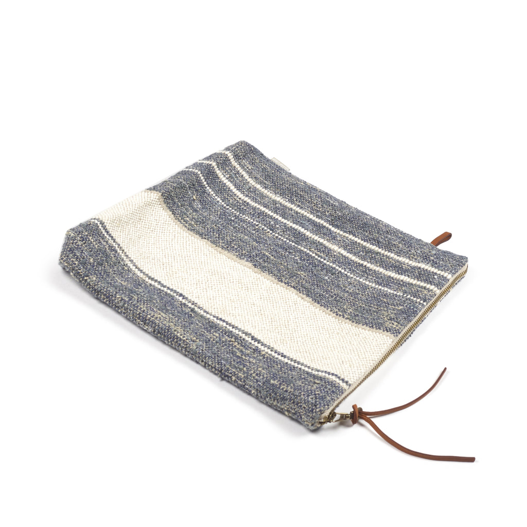 Libeco North Sea Stripe Carryall Bag 23x28 Made In Belgium