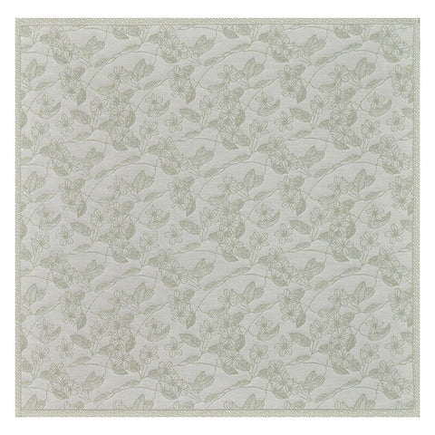 Le Jacquard Francais Essentiel Gravure Collection Napkin Nature Green 58x58cm
