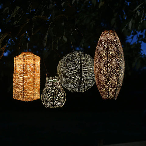 Lumiz Long Oval Solar LED Lantern