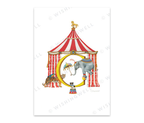Wishing Well Alphabet Greeting Card