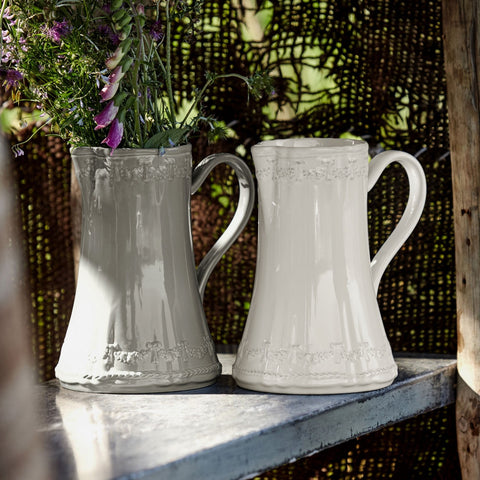 Village Pitcher Collection In Grey 1.9l