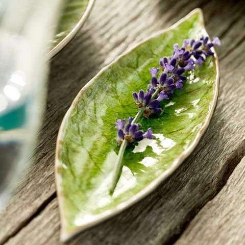 Riviera Laurel Leaf Plate 18cm