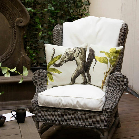 Elephant Outdoor Cushion Cover