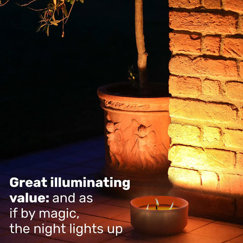 Graziani Citronella Terracotta Candle Set