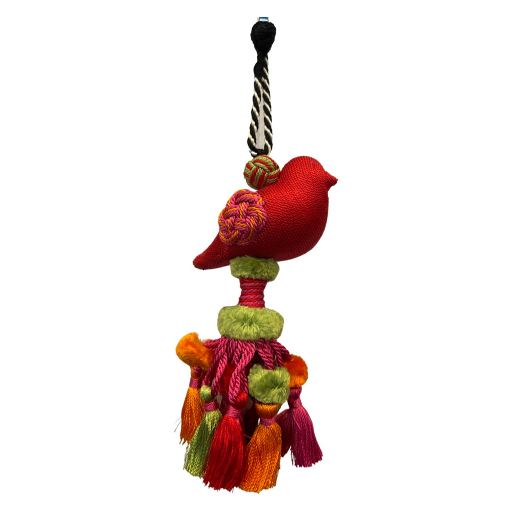 Bird and Pompom Tassel