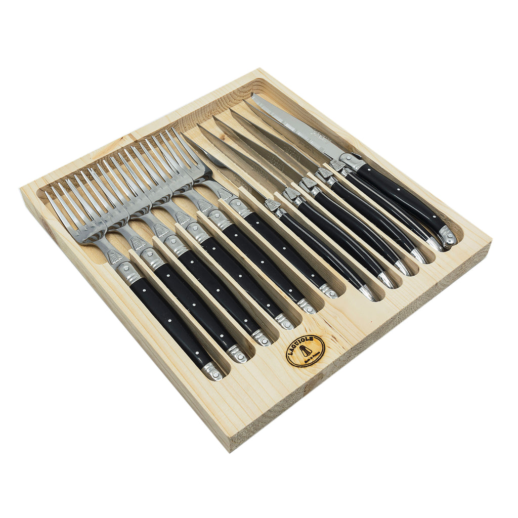 Laguiole Jean Dubost Flatware Open Box (Set of 12)