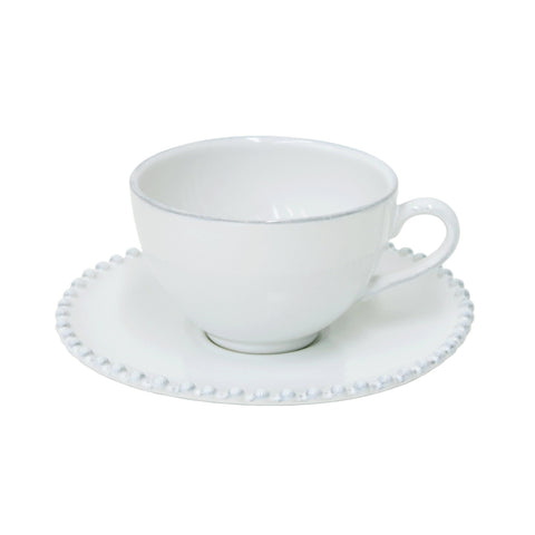 Pearl Tea Cup & Saucer 250ml (Set of 6)