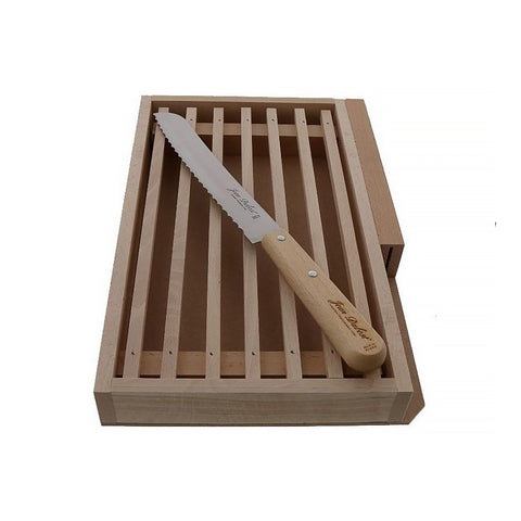 Laguiole Jean Dubost French Bread Cutting Board & Bread Knife
